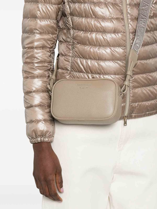 EMPORIO ARMANI: クロスボディバッグ online - クロスボディバッグ - グレー
