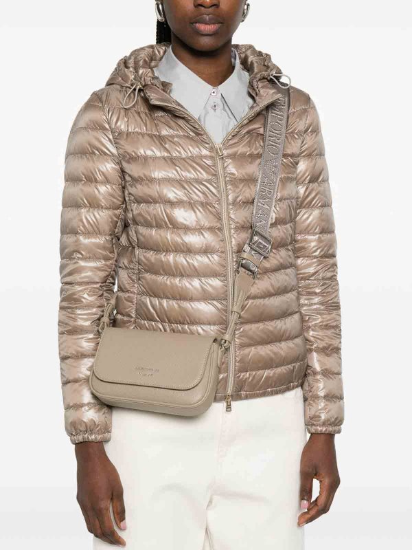 EMPORIO ARMANI: クロスボディバッグ online - クロスボディバッグ - グレー