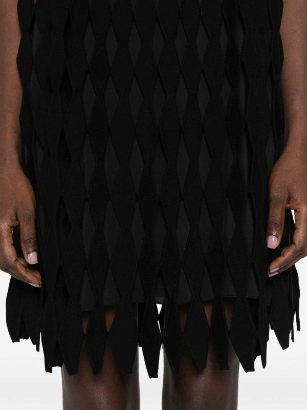 ショートドレス - 黒 Replica 
online: EMPORIO ARMANI