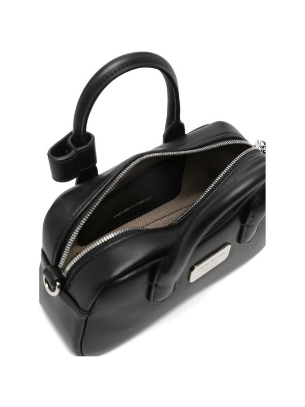 The Best Shops EMPORIO ARMANI: bauletti - Borsa bowling piccola in pelle