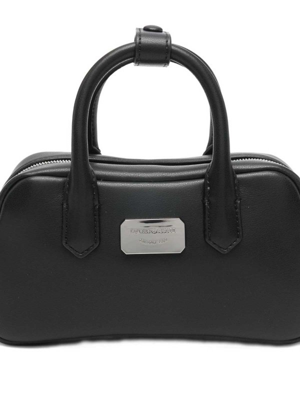Borsa bowling piccola in pelle Replica 
online: EMPORIO ARMANI