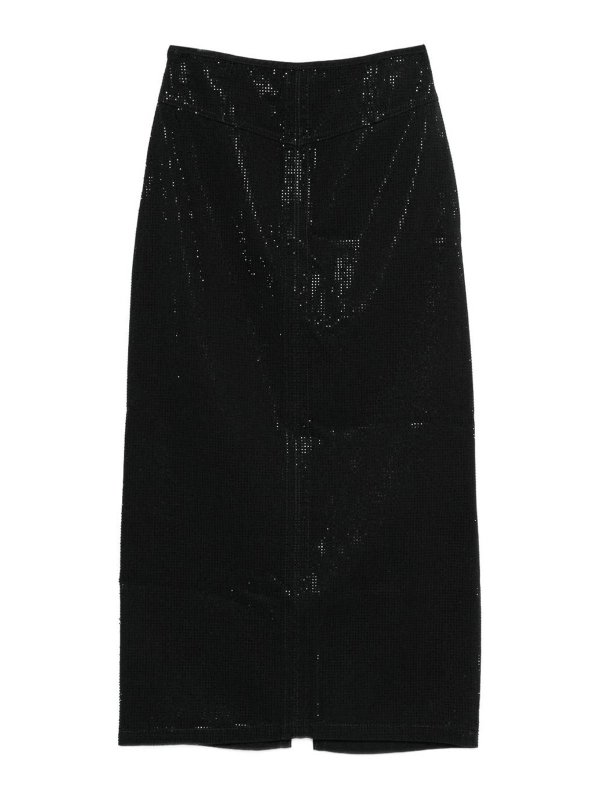 EMPORIO ARMANI: gonne al ginocchio  e longuette online - Gonna lunga borchiata