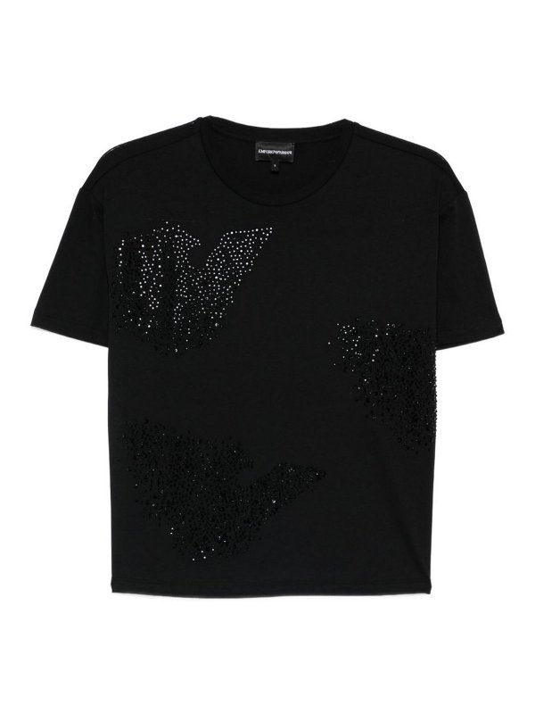 EMPORIO ARMANI: Camisetas - Camiseta - Negro