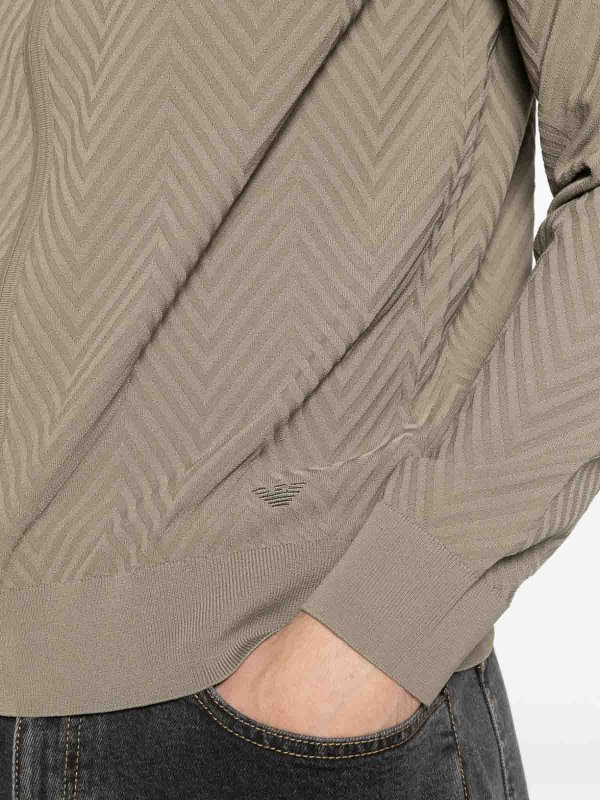 EMPORIO ARMANI buy online カーディガン - グレー