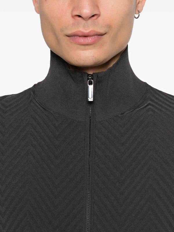 The Best Shops EMPORIO ARMANI: カーディガン - カーディガン - 黒