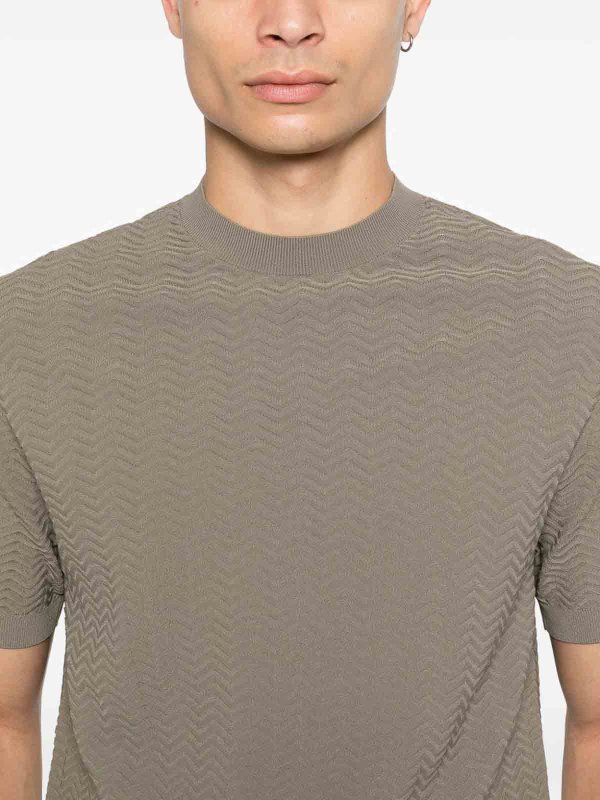 EMPORIO ARMANI: Tシャツ online - Tシャツ - グレー