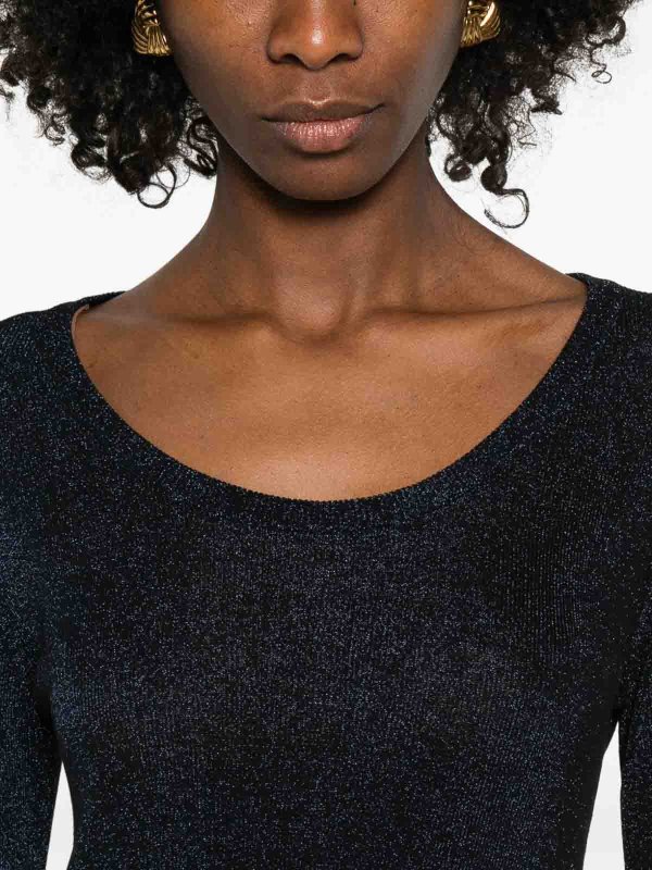 The Best Shops FABIANA FILIPPI: クルーネック - クルーネック - ブルー