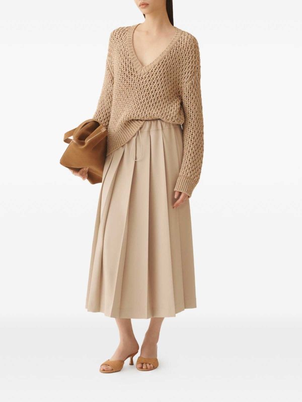 クルーネック - 白 Replica 
online: FABIANA FILIPPI