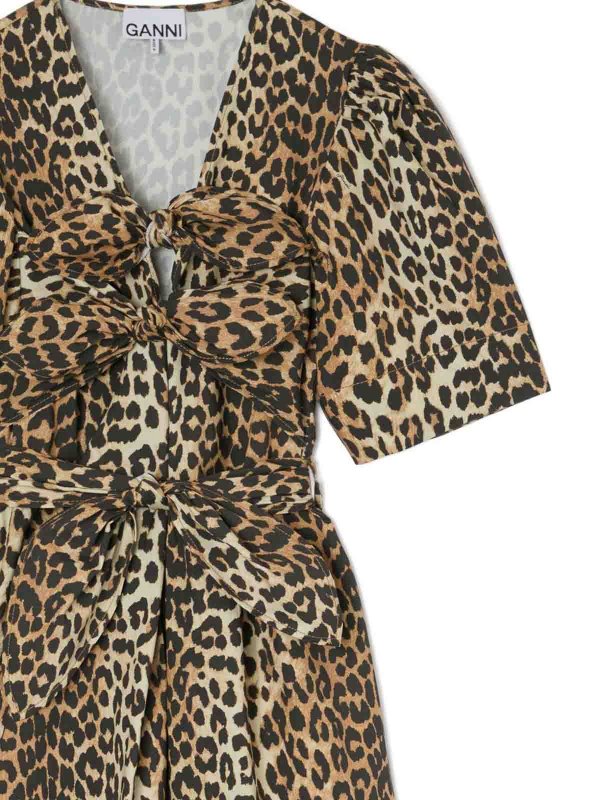 GANNI: ショートドレス online - ショートドレス - ブラウン