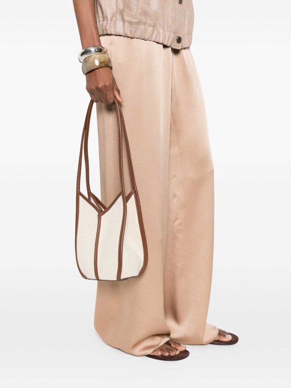 Borsa a secchiello in tela Calella Replica 
online: HEREU