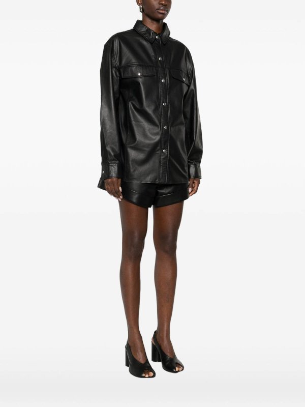 The Best Shops Iro: レザージャケット - レザージャケット - 黒