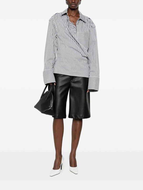 The Best Shops Iro: camicie - Camicia in cotone a righe pizzo