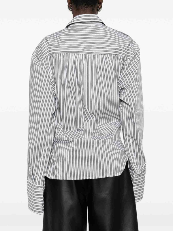 Camicia in cotone a righe pizzo Replica 
online: Iro