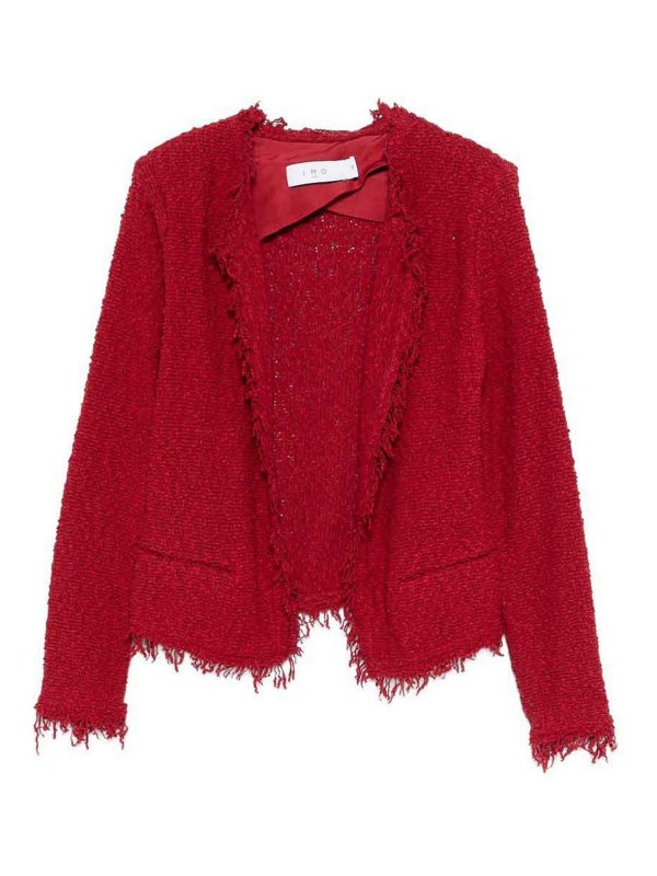 Iro: カジュアルジャケット - カジュアルジャケット - 赤