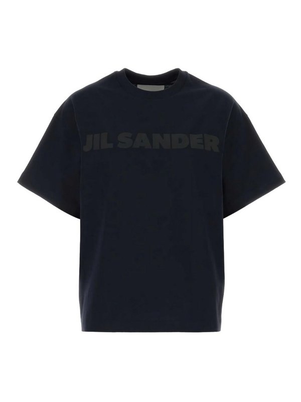 JIL SANDER: T-shirts - T-Shirt - Blau