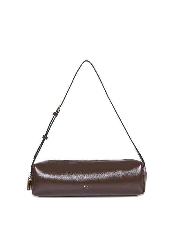 KHAITE: shoulder bags - Kye Leather Shoulder Bag