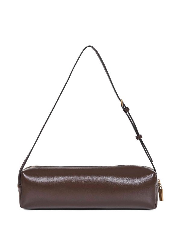 KHAITE: shoulder bags online - Kye Leather Shoulder Bag