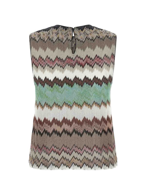 MISSONI: Tops y camisetas sin mangas online - Top - Blanco