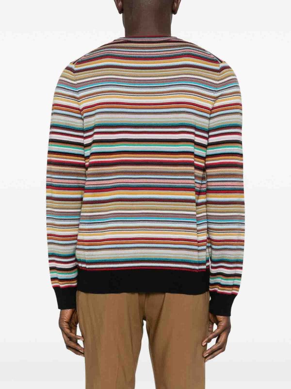 Rundhalspullover - Bunt shop online: PAUL SMITH