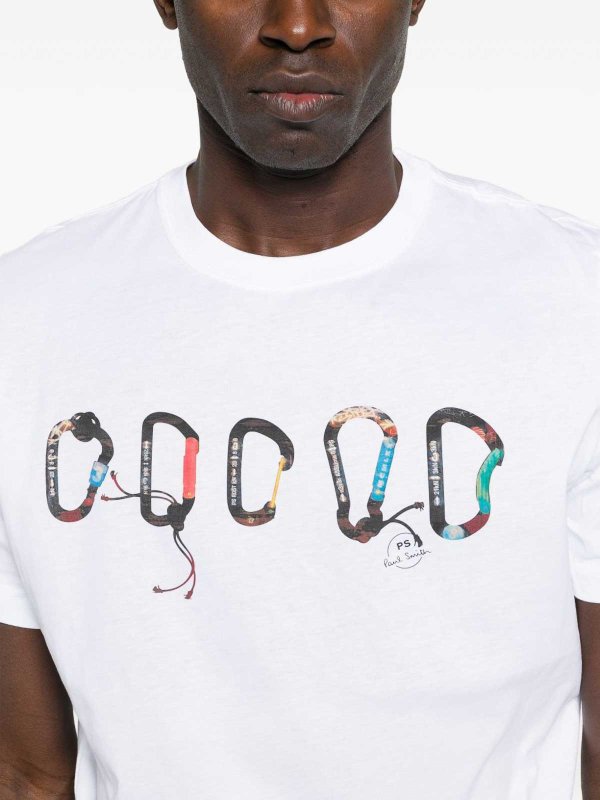 PS BY PAUL SMITH buy online Carabiner Organic Cotton T-Shirt