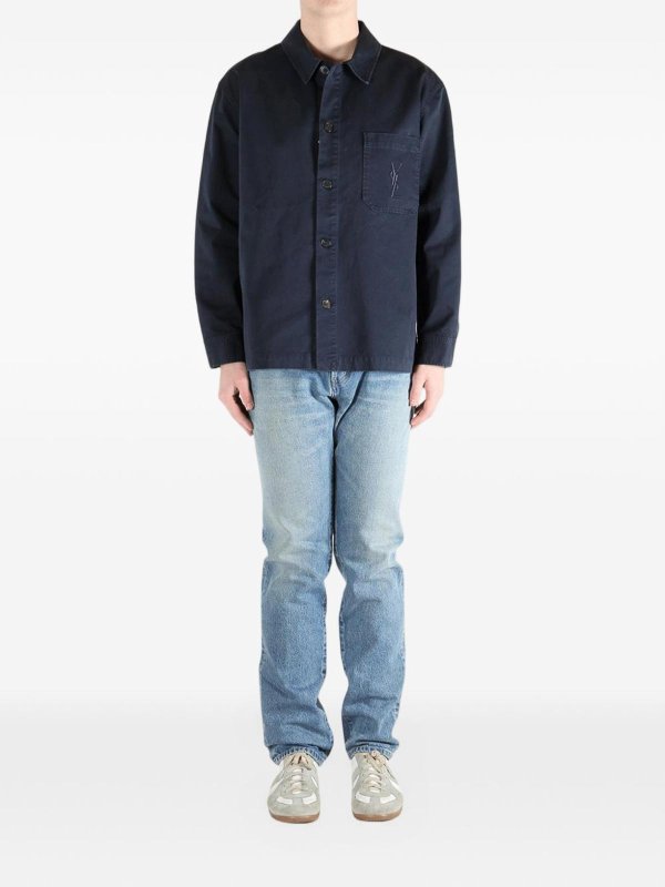 SAINT LAURENT buy online Cotton Overshirt