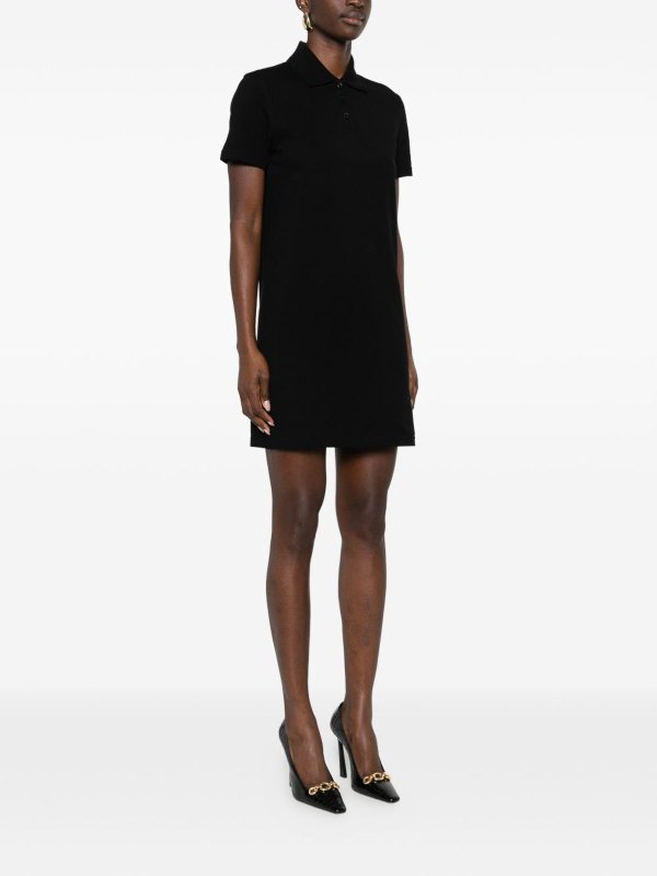 SAINT LAURENT: short dresses online - Cotton Polo Dress