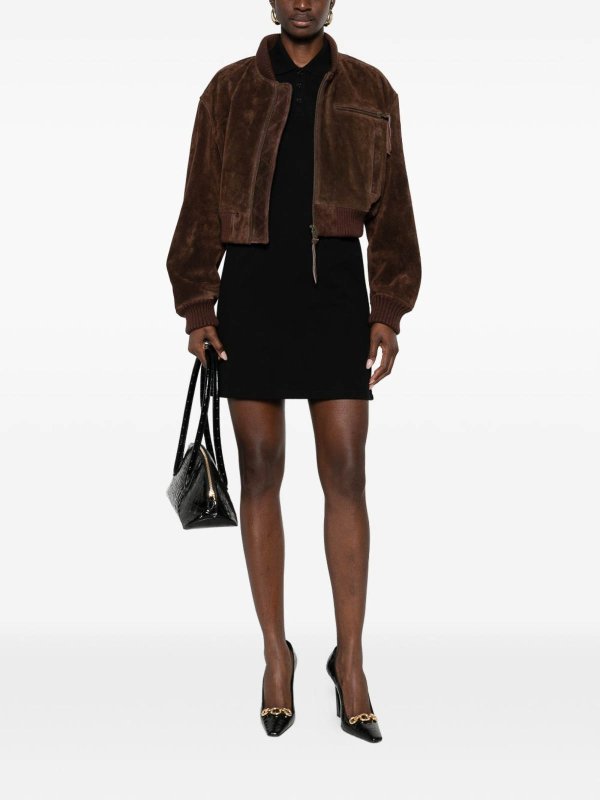 The Best Shops SAINT LAURENT: short dresses - Cotton Polo Dress