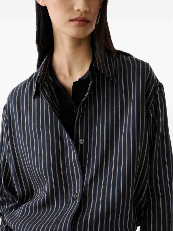 STUDIO NICHOLSON: シャツ online - シャツ - ブルー