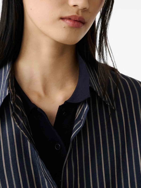 シャツ shop online シャツ - ブルー