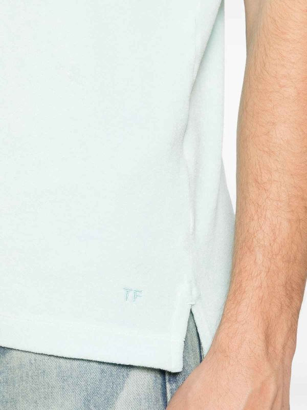 TOM FORD buy online ポロシャツ - ブルー
