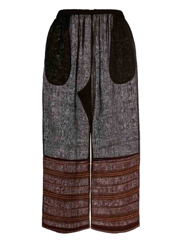 TORY BURCH: カジュアルトラウザー online - カジュアルパンツ - ブラウン