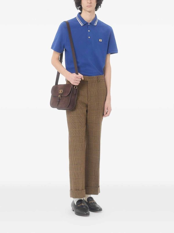 The Best Shops VALENTINO GARAVANI: ポロシャツ - ポロシャツ - ブルー