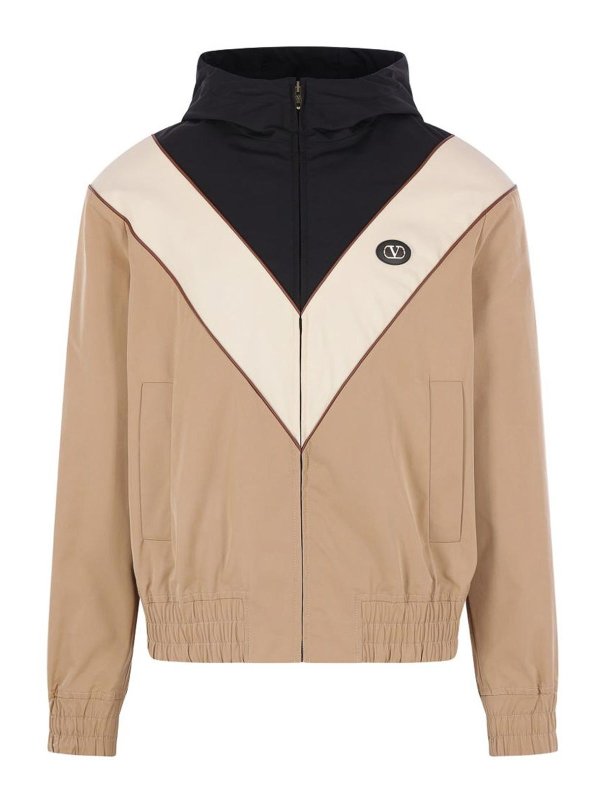 VALENTINO GARAVANI: padded jackets - Vlogo Blouson Jacket