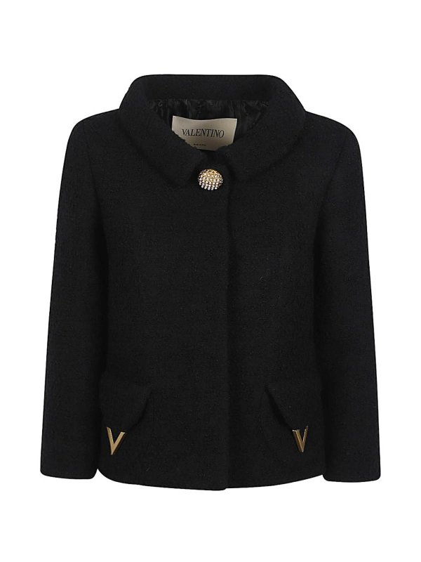 Vlogo Signature Wool Jacket Replica 
online: VALENTINO GARAVANI