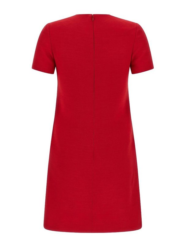 The Best Shops VALENTINO GARAVANI: ニーレングスドレス - 膝丈ドレス - 赤