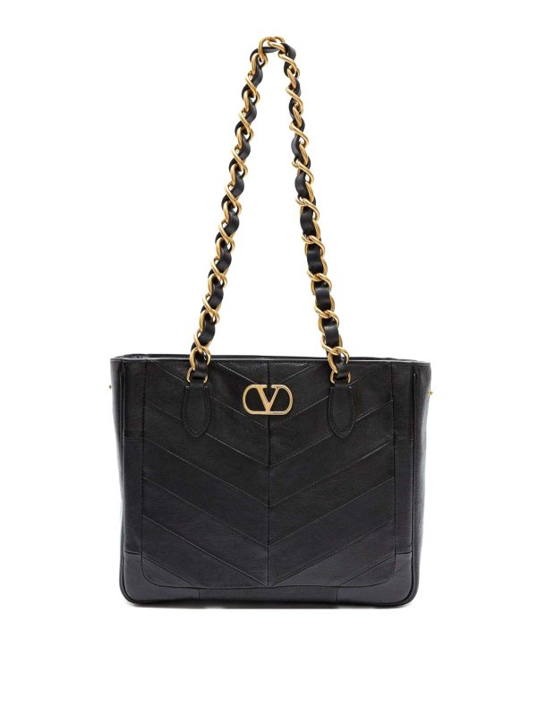 VALENTINO GARAVANI: ショルダーバッグ - ショルダーバッグ - 黒