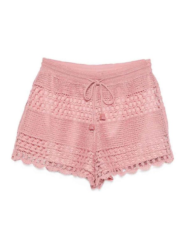 ZIMMERMANN: トラウザーショーツ - ショートパンツ - ヌードカラー