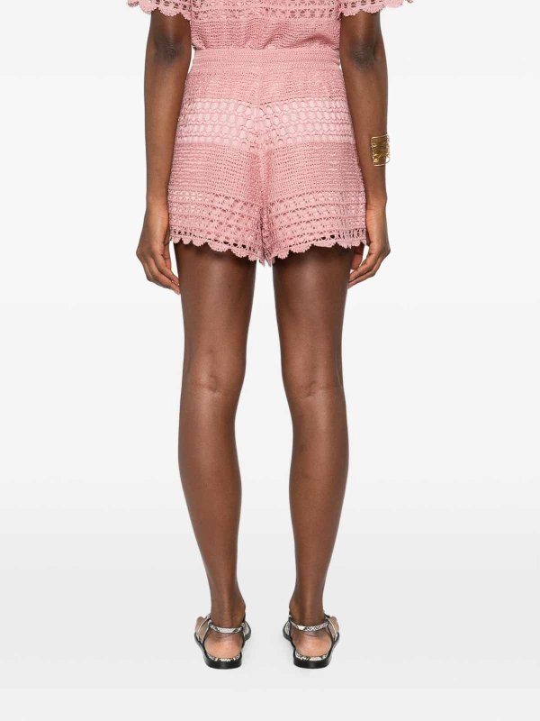 ZIMMERMANN: トラウザーショーツ online - ショートパンツ - ヌードカラー