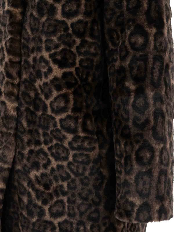Blair Leopard Coat shop online: APPARIS
