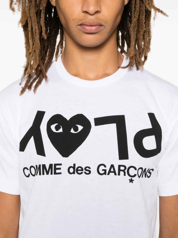 The Best Shops COMME DES GARCONS: T-shirts - T-Shirt - Blanc