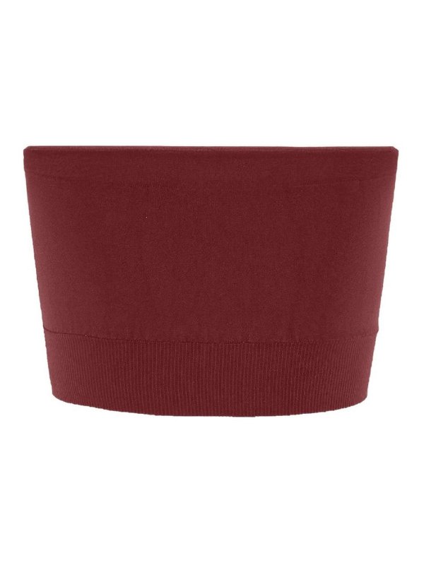 WOLFORD: トップス＆タンクトップ - トップ/タンクトップ - ダークレッド