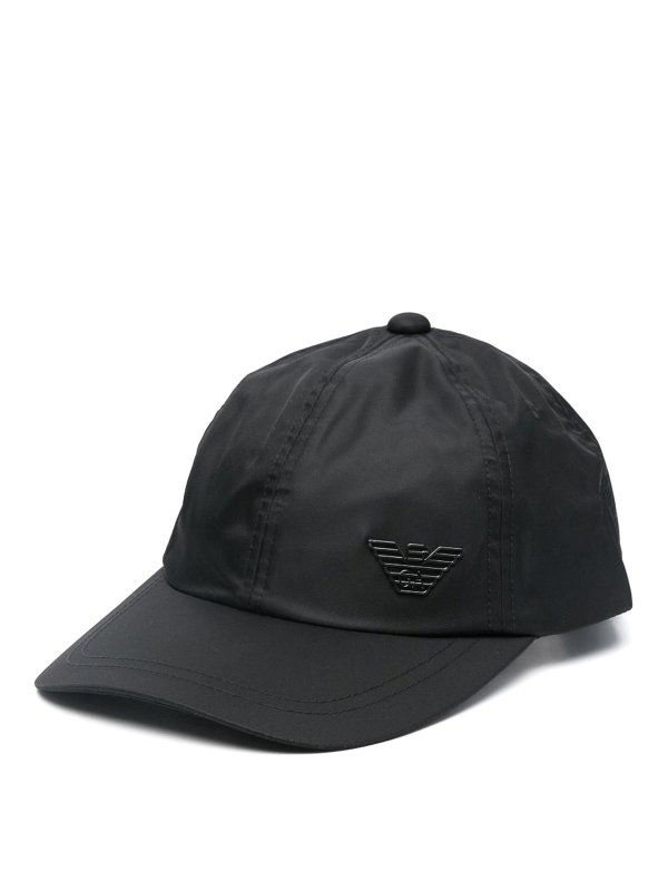 EMPORIO ARMANI: hats & caps - Logo Baseball Cap