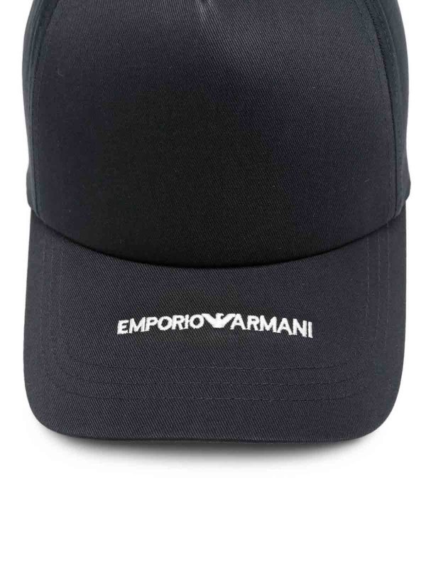The Best Shops EMPORIO ARMANI: 帽子＆キャッブ - 帽子 - ブルー