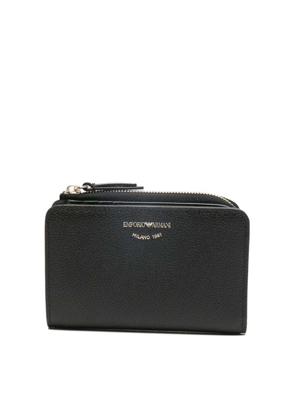 EMPORIO ARMANI: wallets & purses - Leahter Bifold Wallet