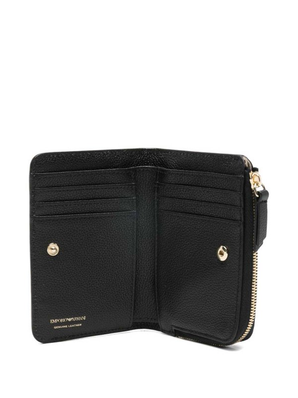 The Best Shops EMPORIO ARMANI: wallets & purses - Leahter Bifold Wallet