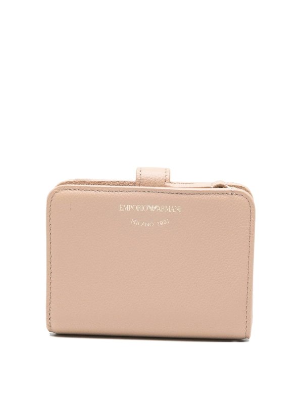 EMPORIO ARMANI: 財布＆ポーチ - 財布 - ベージュ