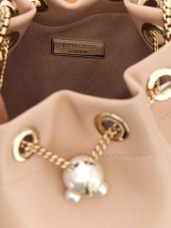 JIMMY CHOO: バケットバッグ online - バケットバッグ - ライトピンク