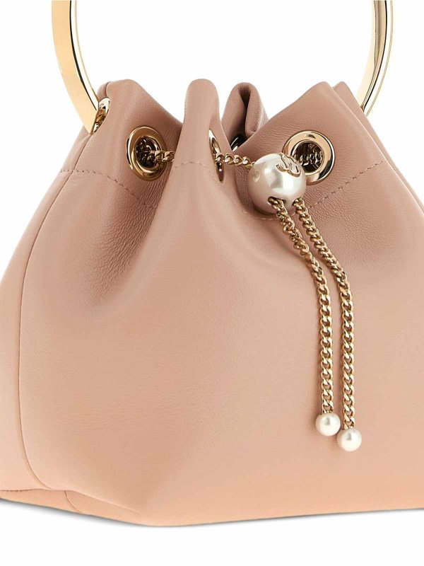 The Best Shops JIMMY CHOO: バケットバッグ - バケットバッグ - ライトピンク
