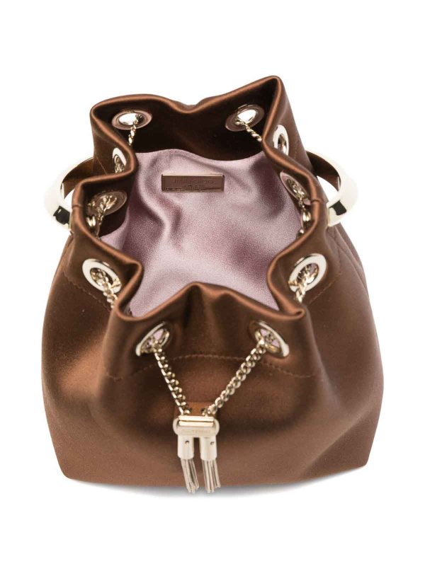 Bucket-Bag - Braun Replica 
online: JIMMY CHOO