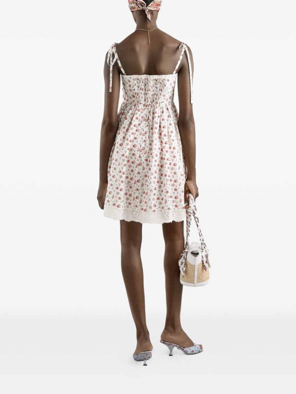 DOLCE & GABBANA buy online Roses Print Short Dress